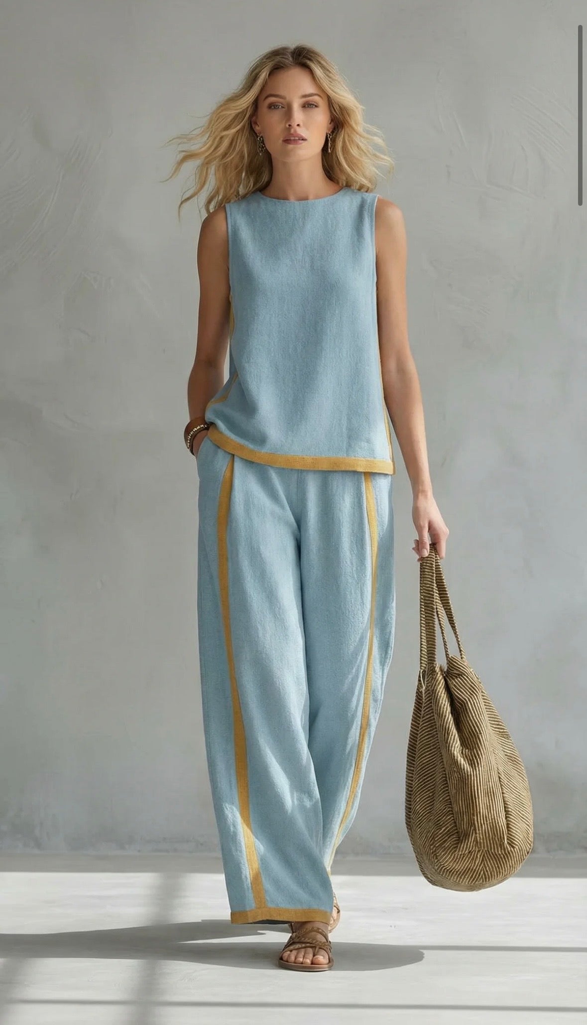 Claire - Chic Linen Set