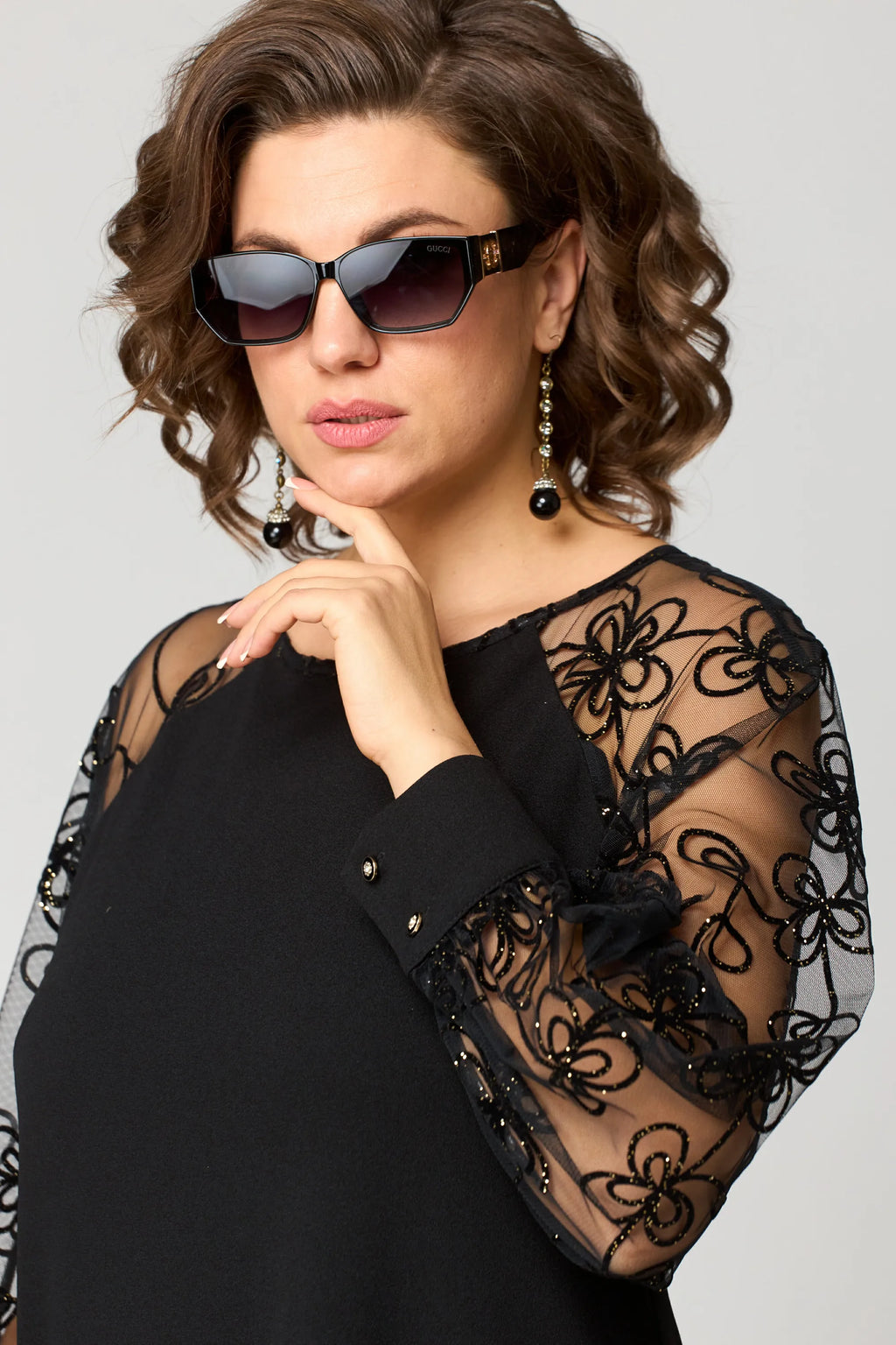 Edris - Elegant Lace Dress